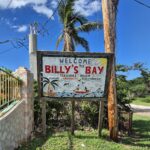 Billy's Bay welcome sign